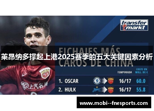 莱昂纳多撑起上港2025赛季的五大关键因素分析
